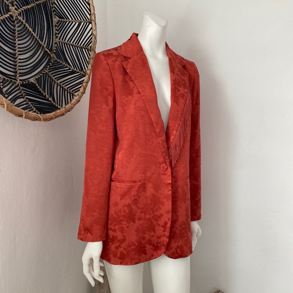 NWOT, Fringe Jacket/Blazer - Picture 4 of 8